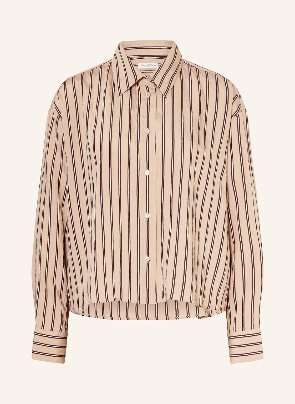 Marc O'polo Hemdbluse beige von Marc O'Polo