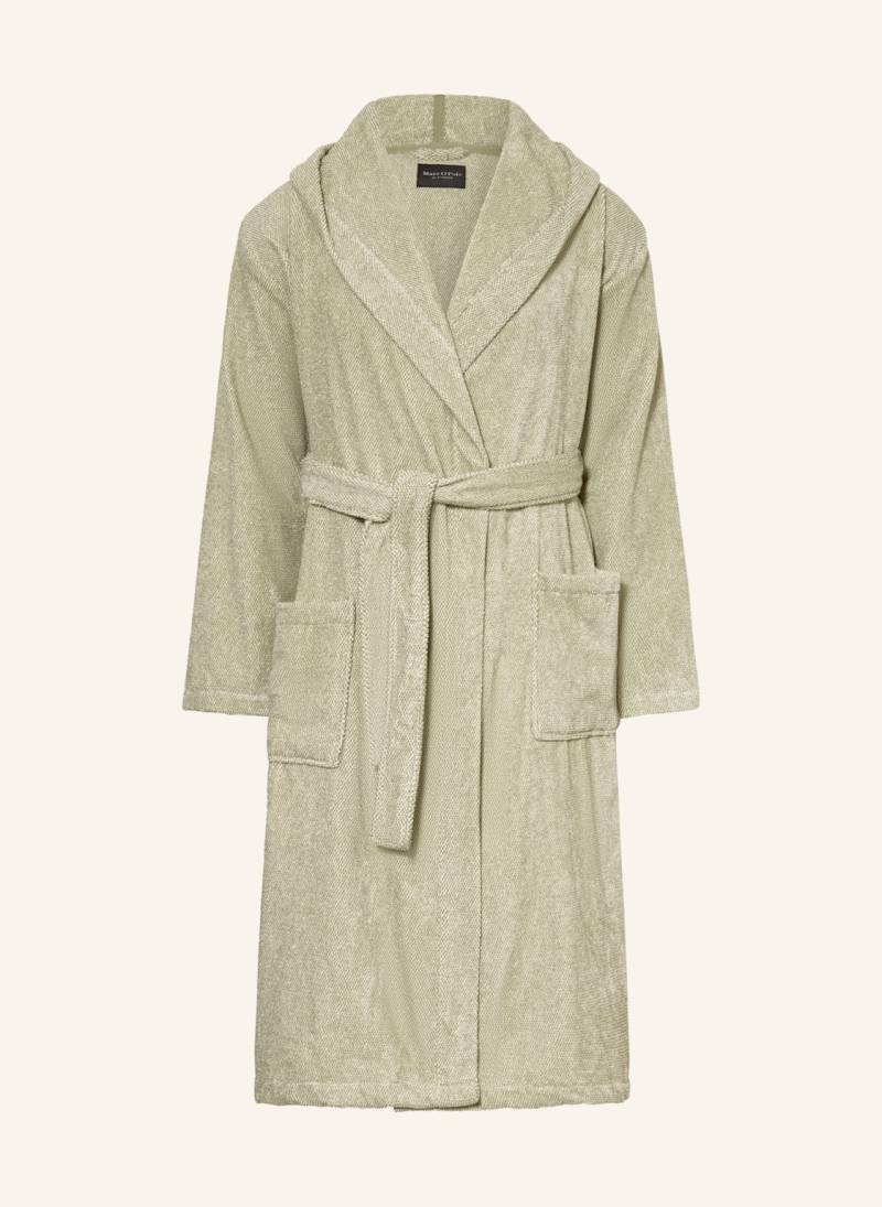 Marc O'polo Herren-Bademantel Mit Kapuze gruen von Marc O'Polo