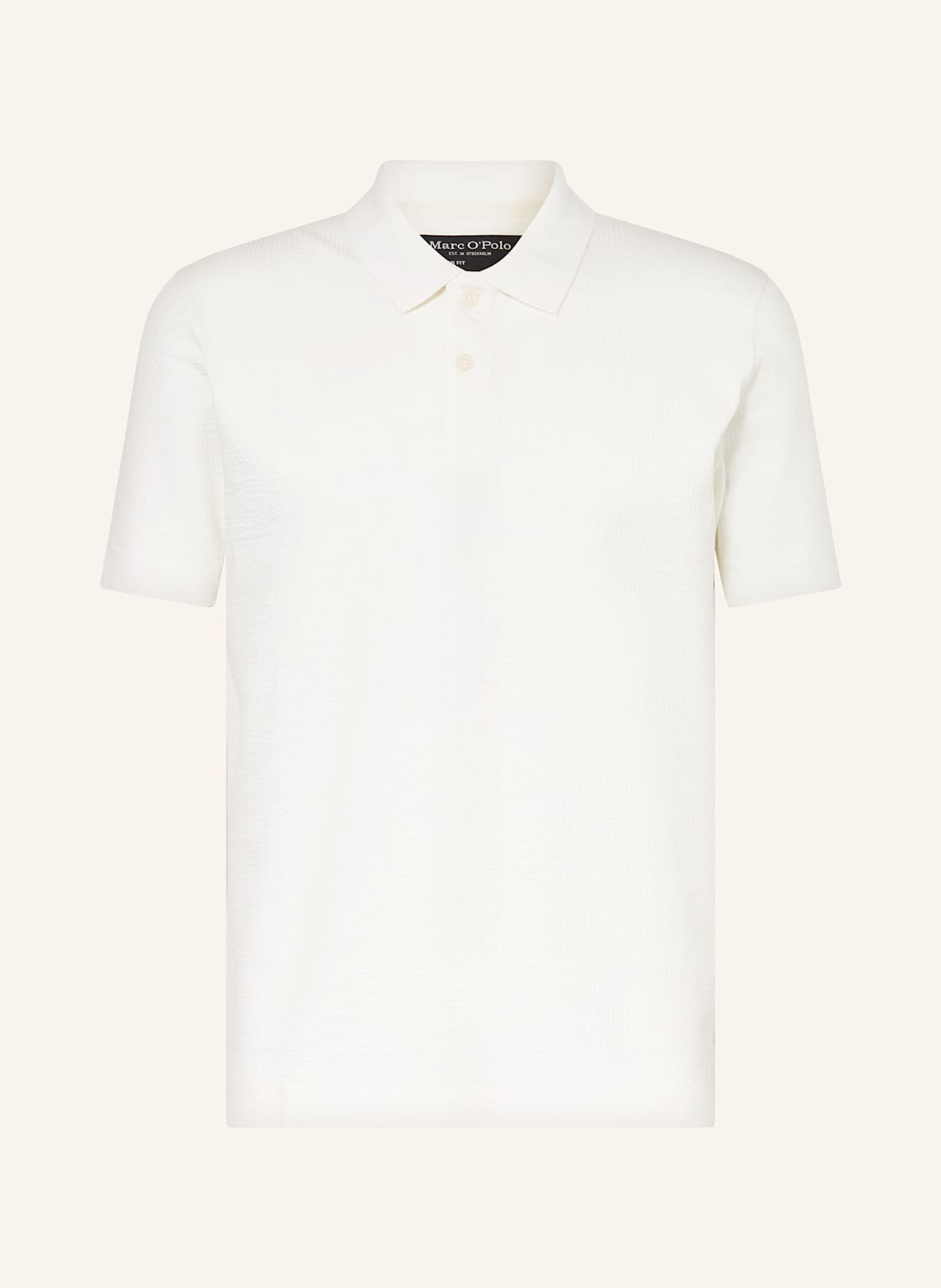 Marc O'polo Jersey-Poloshirt Regular Fit weiss von Marc O'Polo