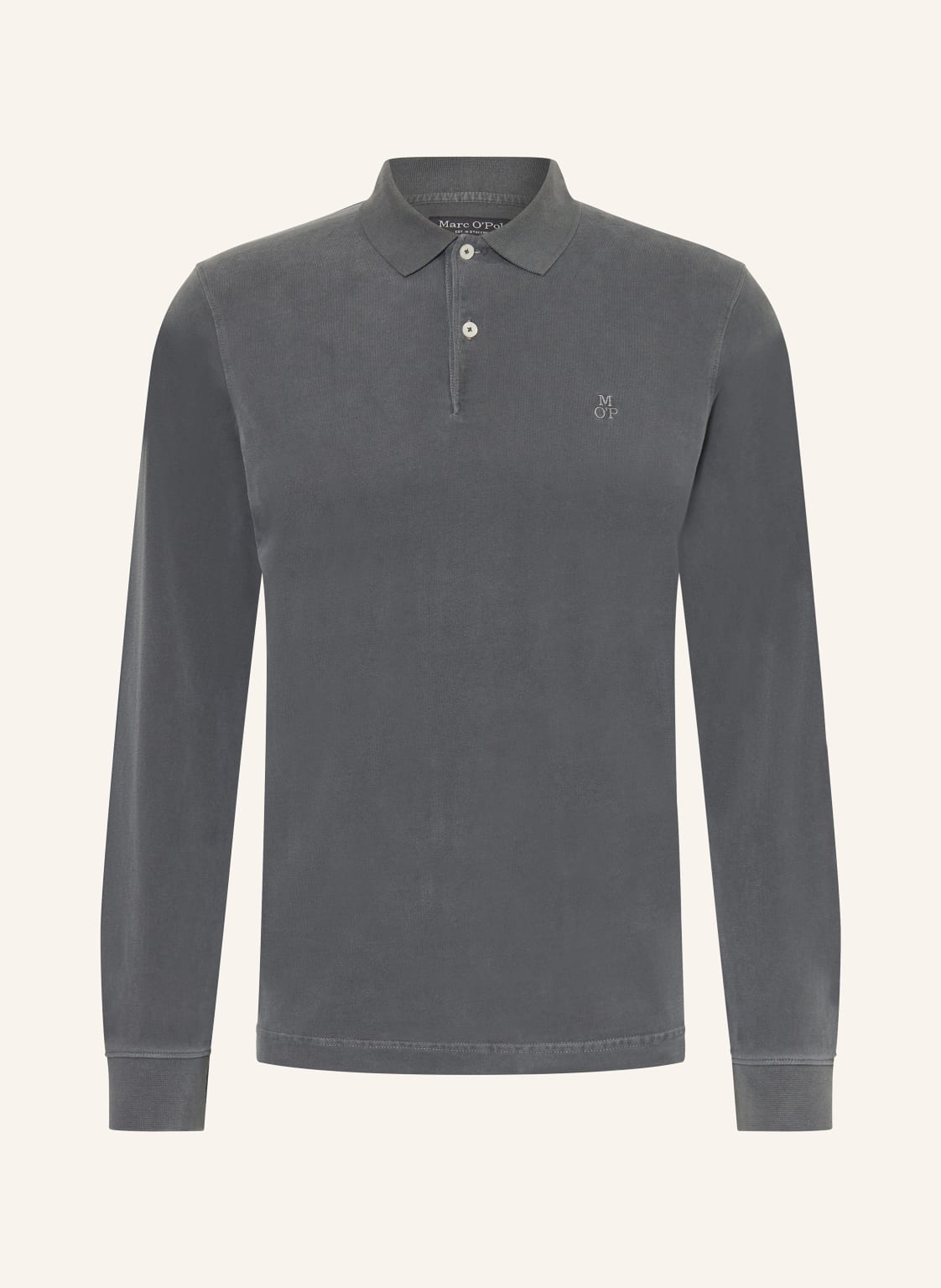 Marc O'polo Jersey-Poloshirt grau von Marc O'Polo