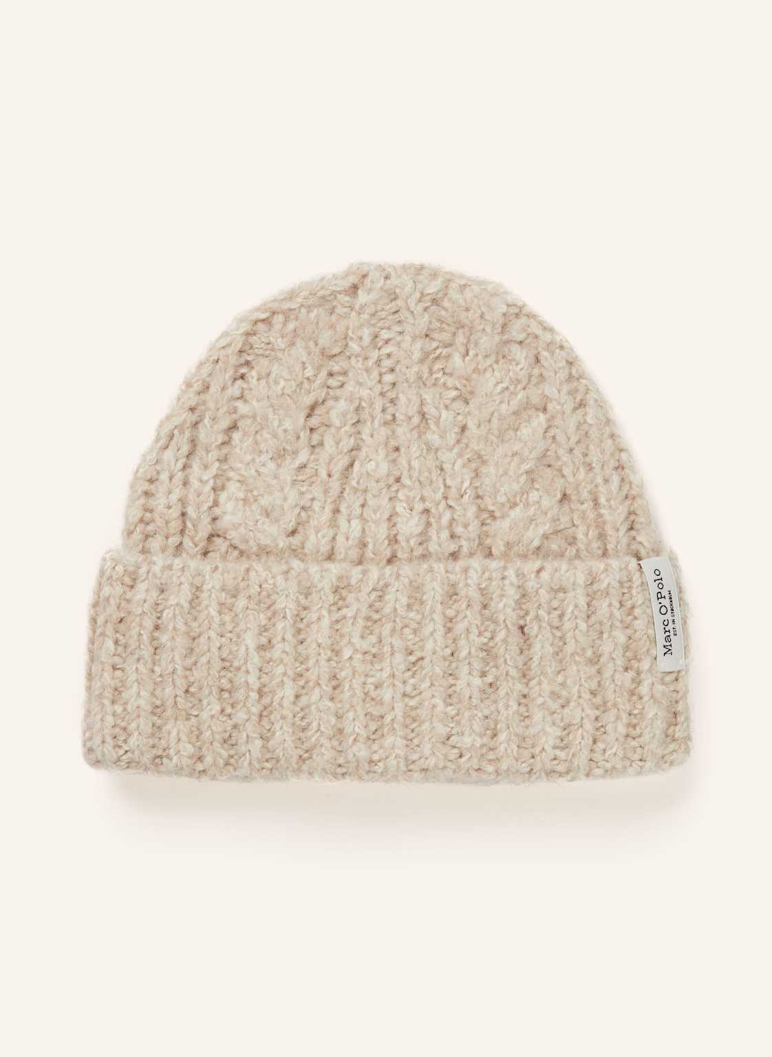 Marc O'polo Mütze Mit Alpaka beige von Marc O'Polo