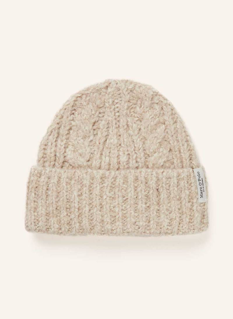 Marc O'polo Mütze Mit Alpaka beige von Marc O'Polo