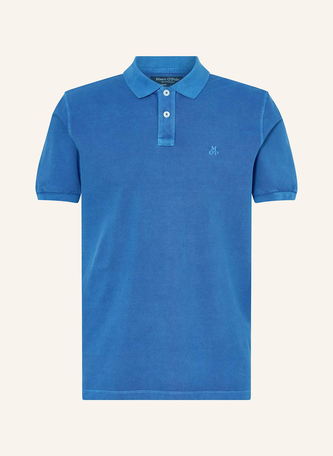Marc O'polo Piqué-Poloshirt Regular Fit blau von Marc O'Polo