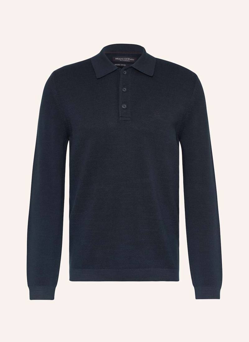 Marc O'polo Piqué-Poloshirt blau von Marc O'Polo