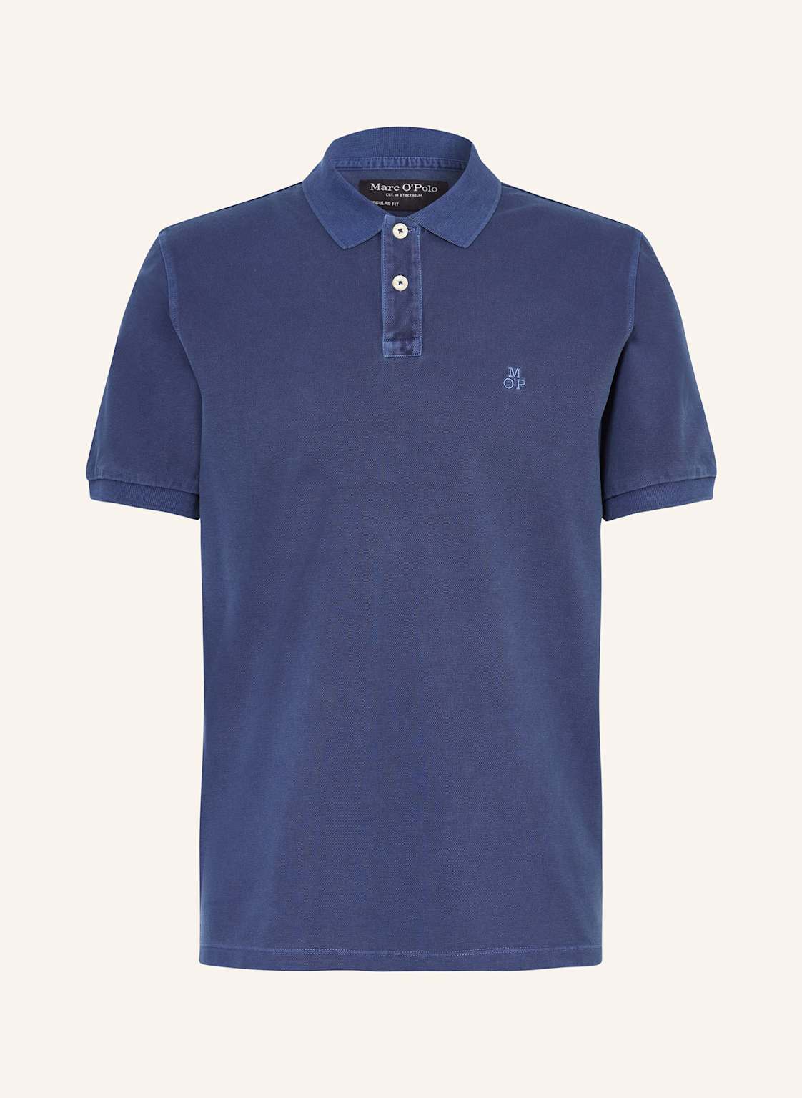 Marc O'polo Piqué-Poloshirt blau von Marc O'Polo