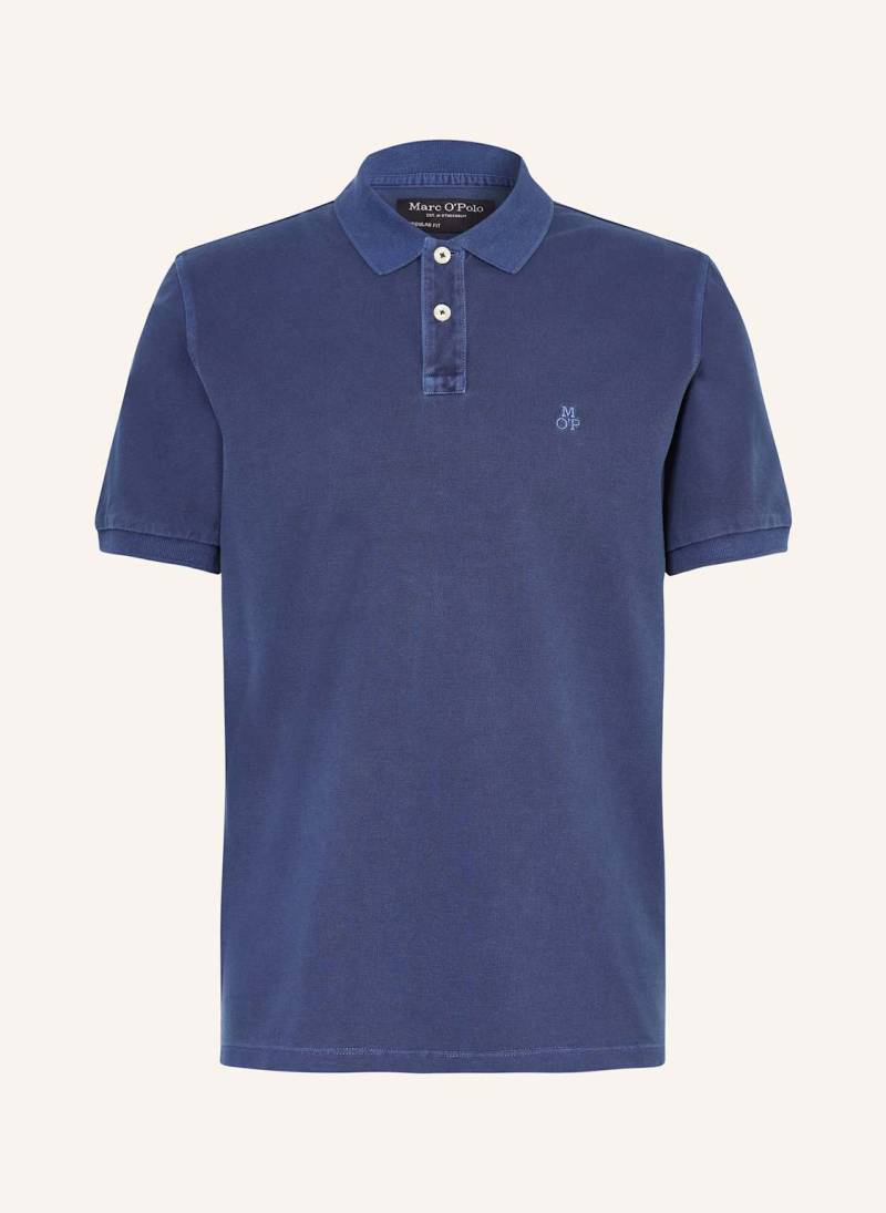 Marc O'polo Piqué-Poloshirt blau von Marc O'Polo