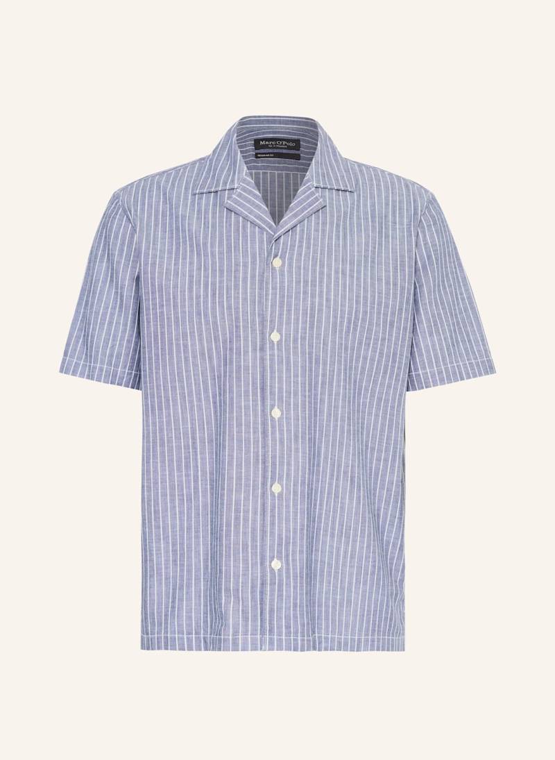 Marc O'polo Resorthemd Regular Fit blau von Marc O'Polo