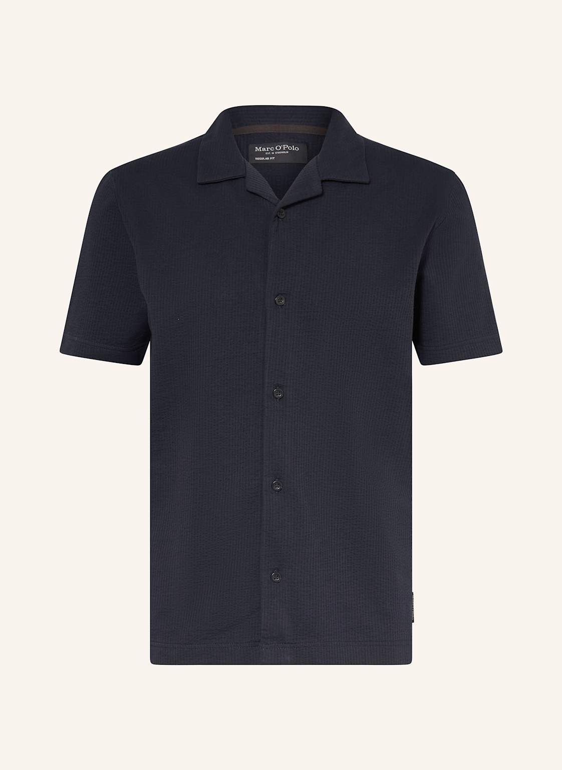 Marc O'polo Resorthemd Regular Fit blau von Marc O'Polo