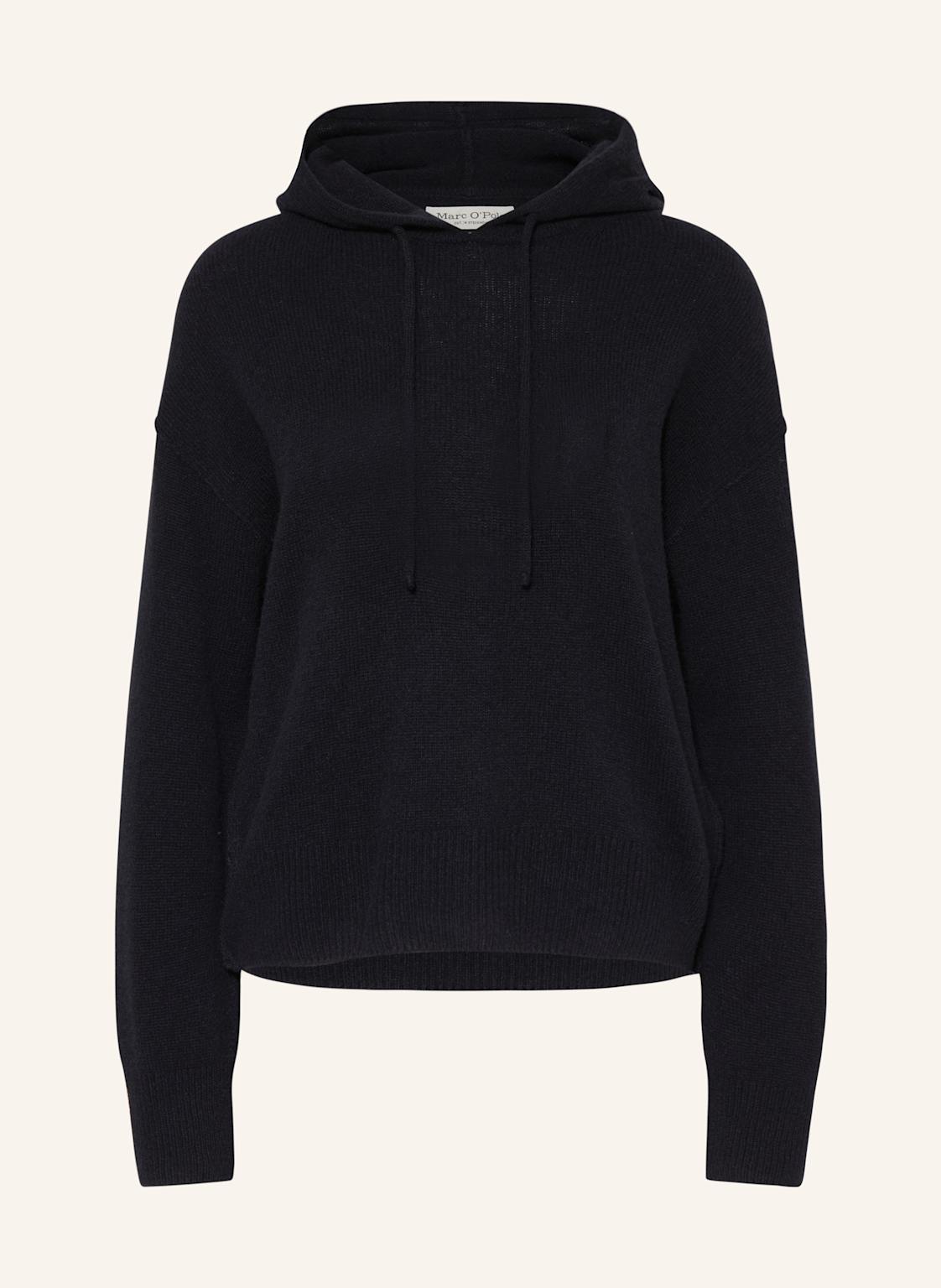Marc O'polo Strick-Hoodie blau von Marc O'Polo