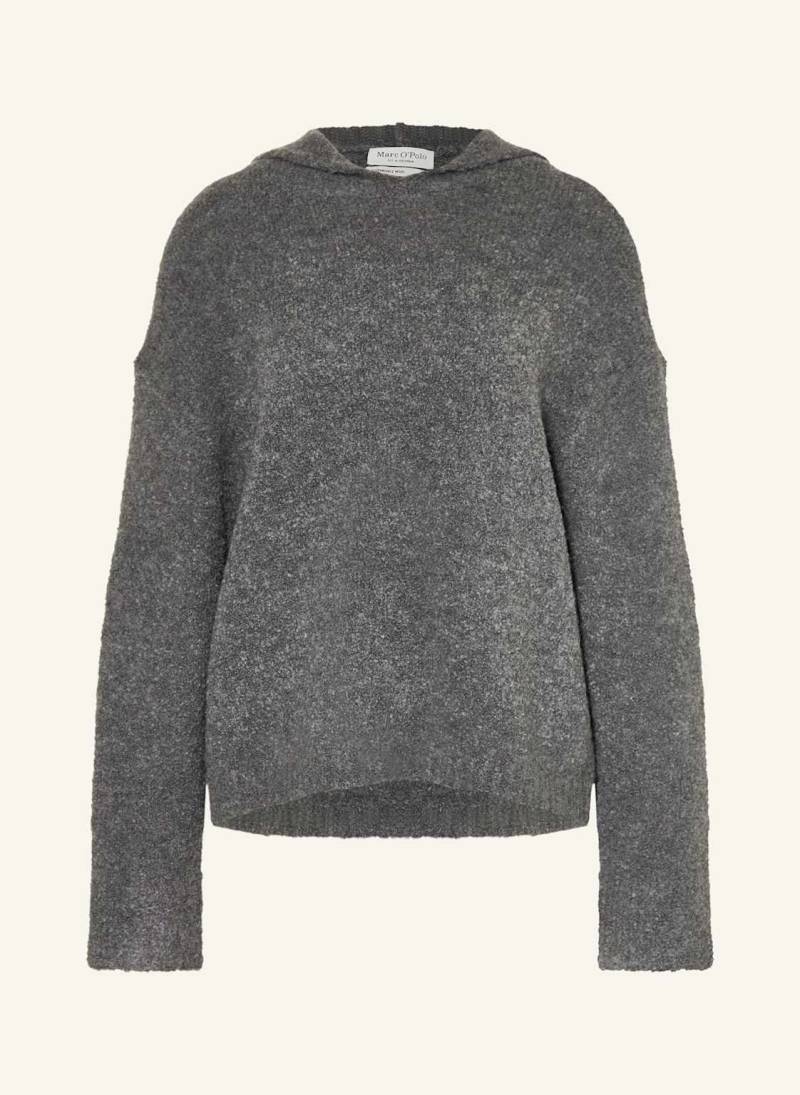 Marc O'polo Strick-Hoodie grau von Marc O'Polo