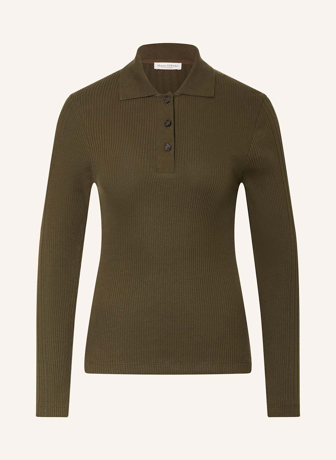 Marc O'polo Strick-Poloshirt gruen von Marc O'Polo