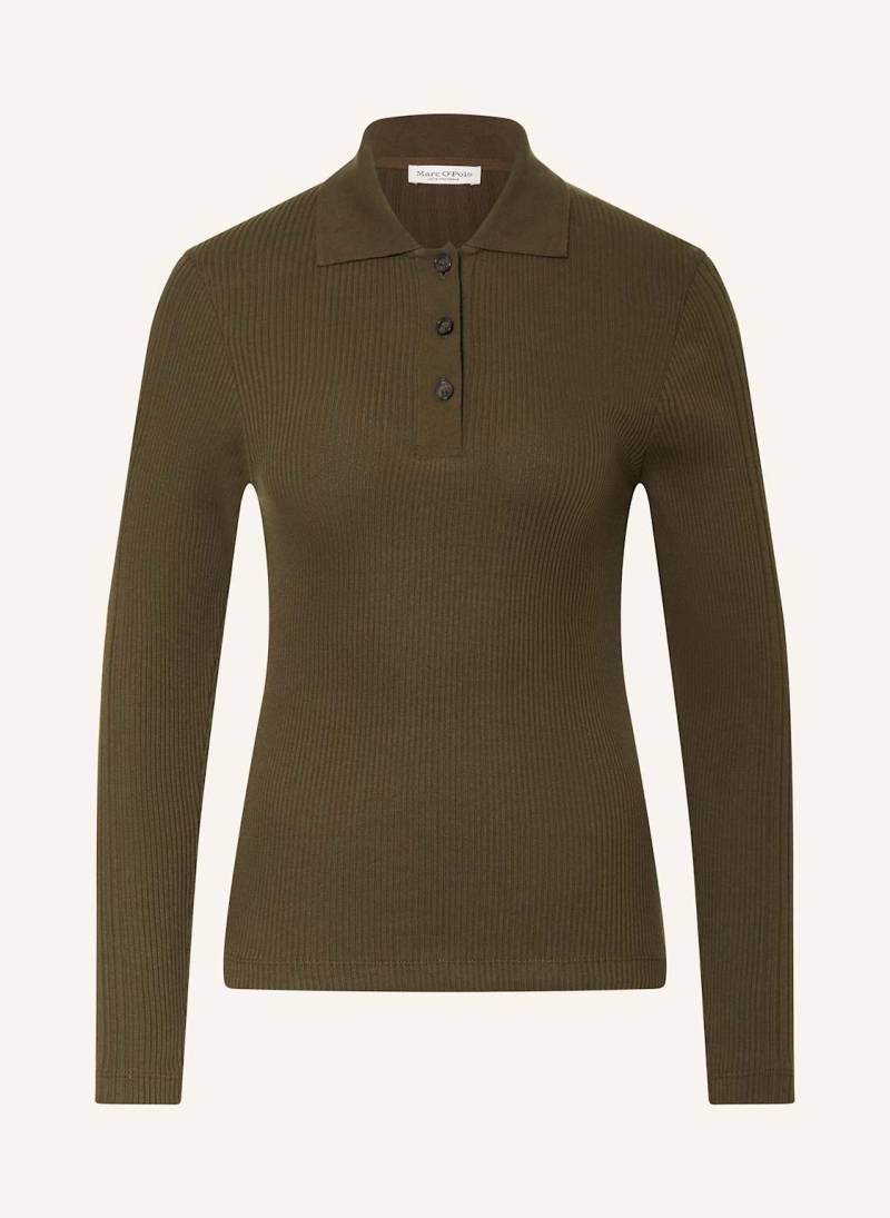 Marc O'polo Strick-Poloshirt gruen von Marc O'Polo