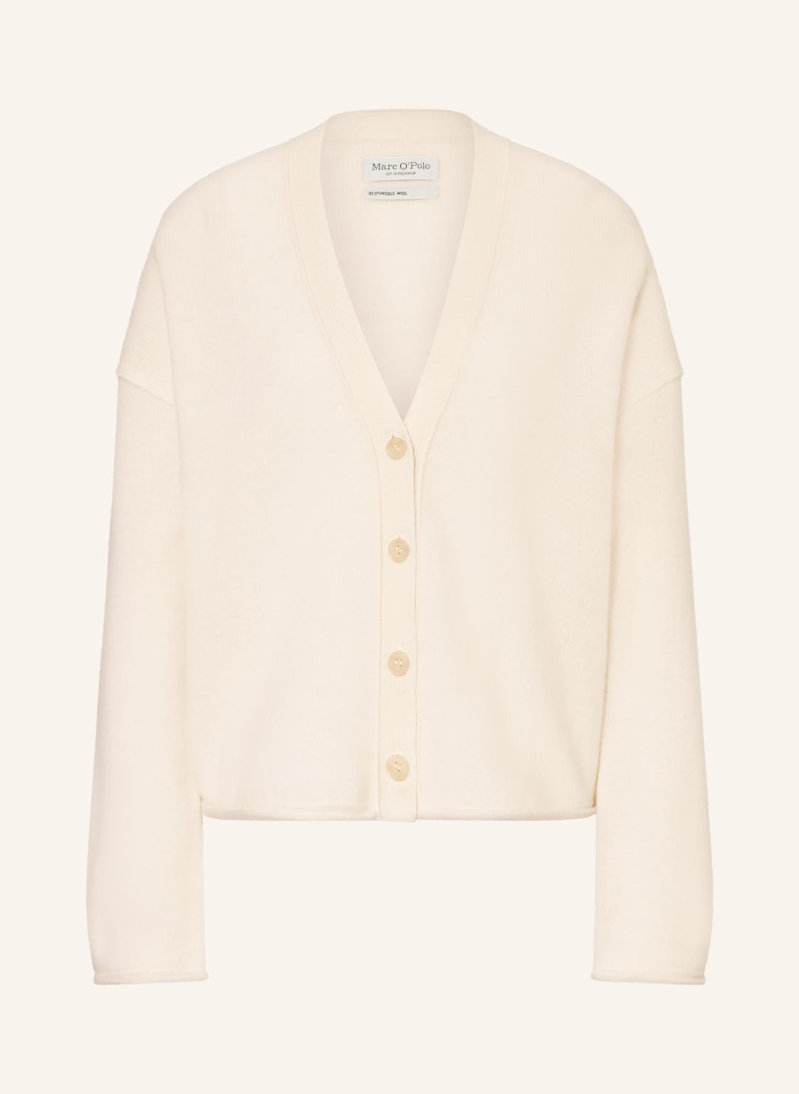 Marc O'polo Strickjacke weiss von Marc O'Polo