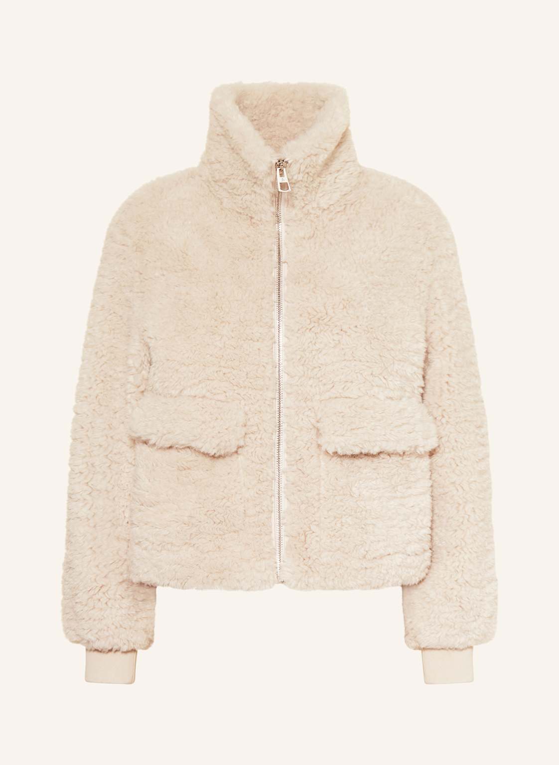 Marc O'polo Teddyfell-Jacke grau von Marc O'Polo