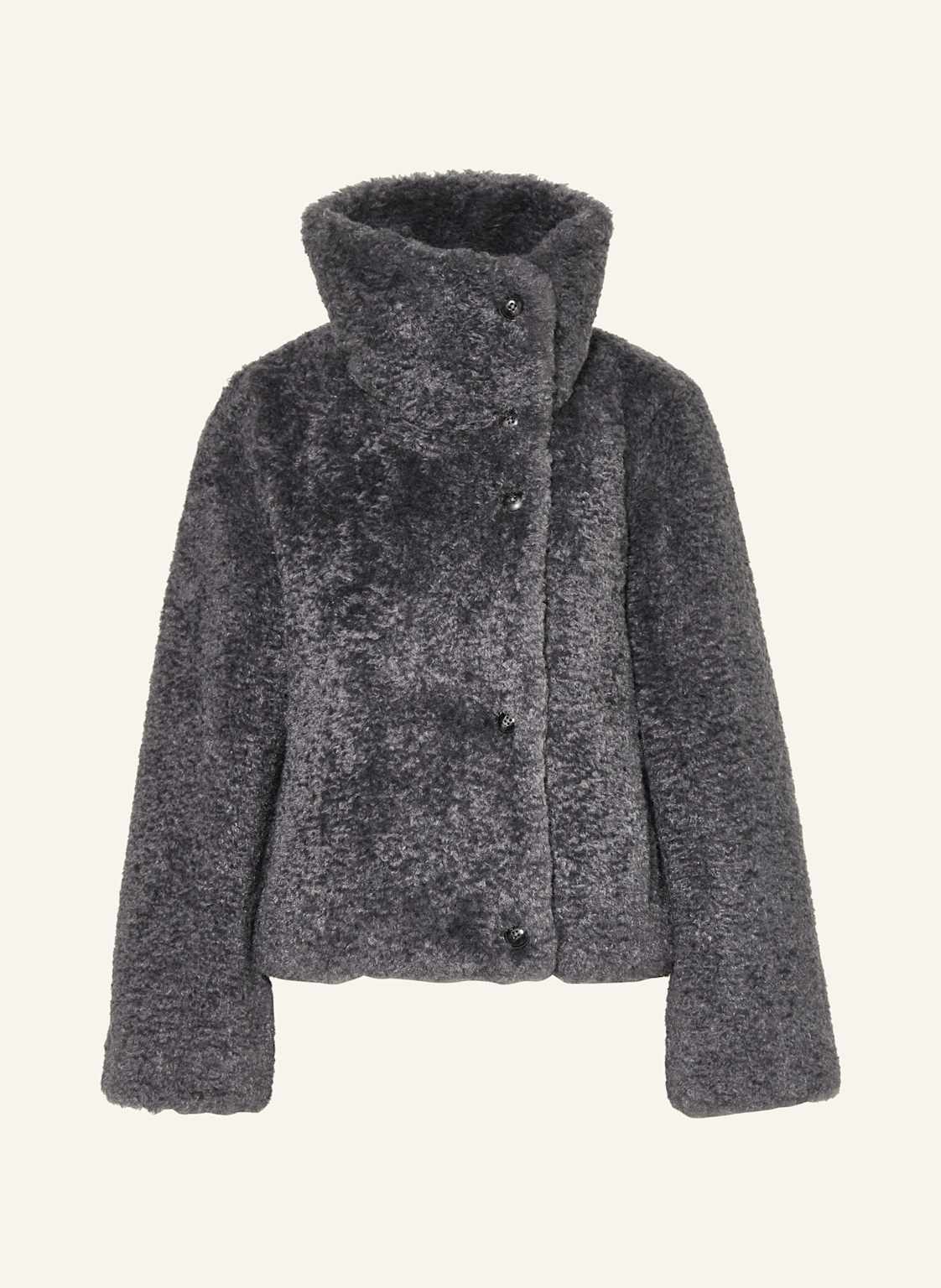 Marc O'polo Teddyfell-Jacke grau von Marc O'Polo