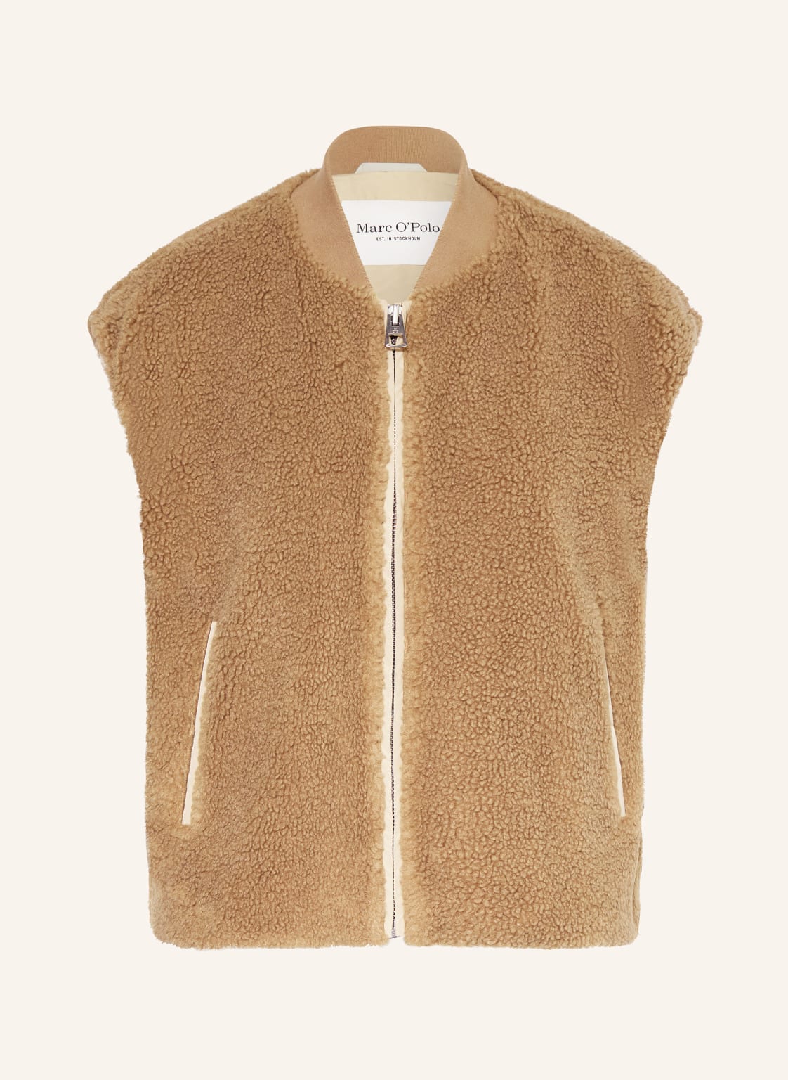 Marc O'polo Teddyfell-Weste braun von Marc O'Polo