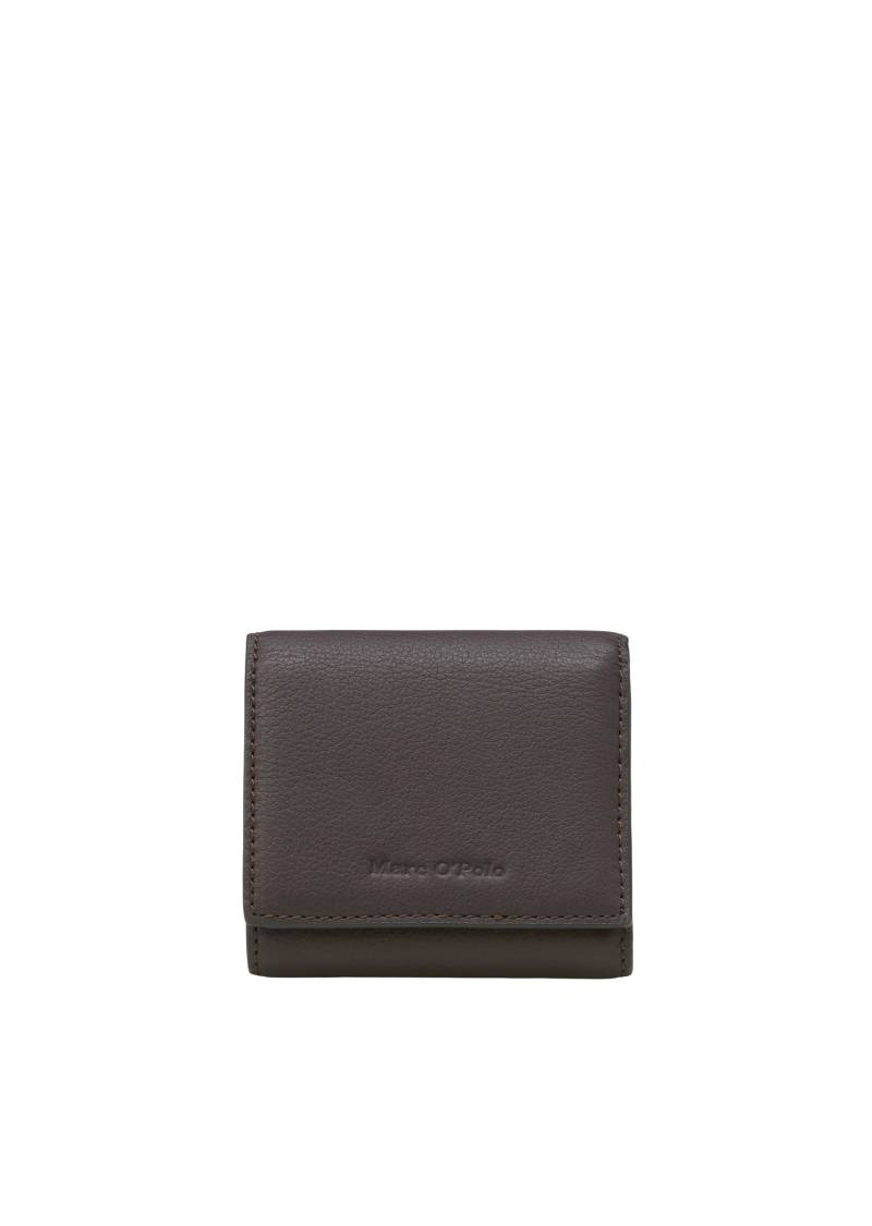 Marc OPolo Geldbörse "aus genarbtem Rindleder" von Marc O'Polo