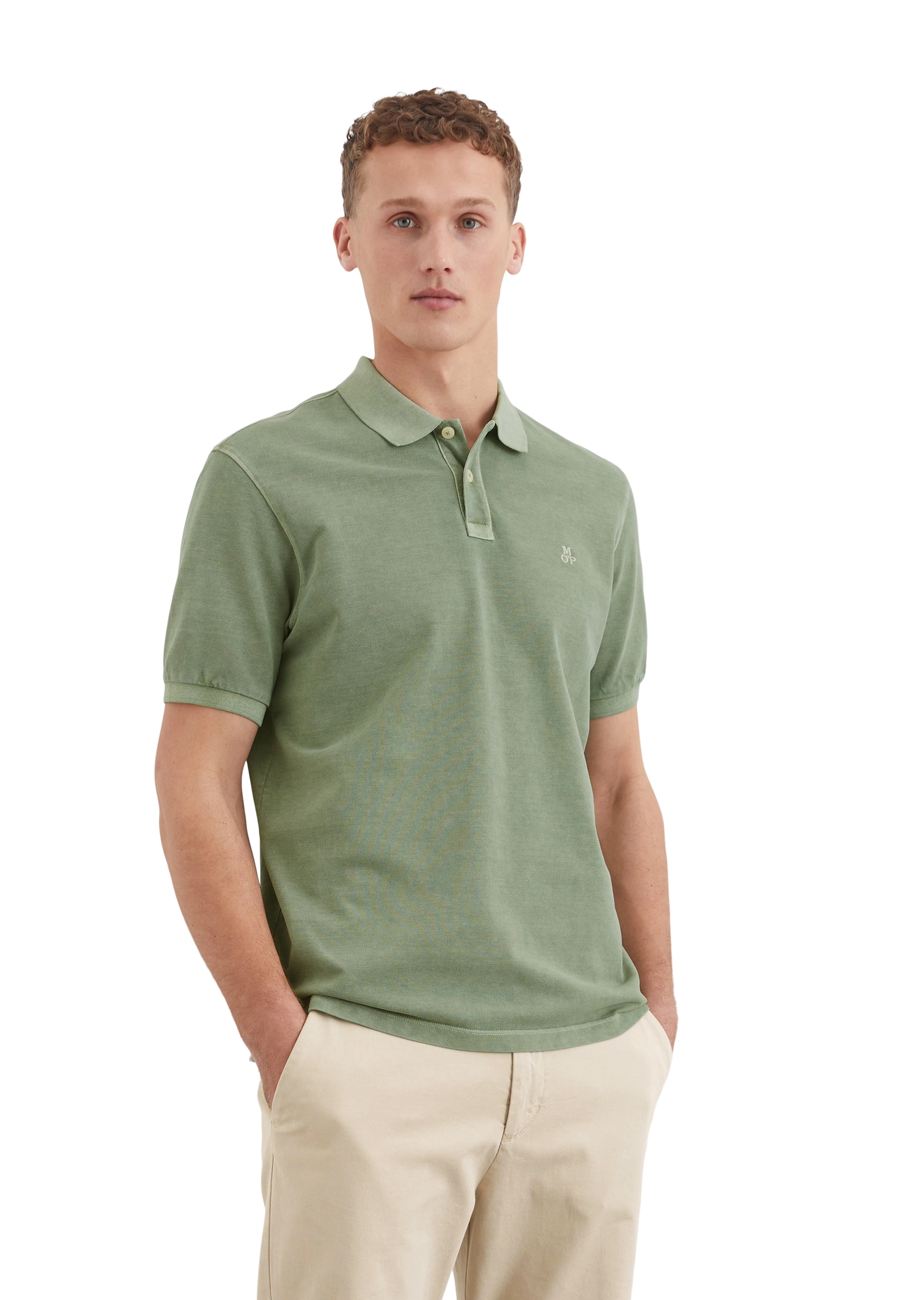 Marc OPolo Poloshirt MOP casual men POLOshirt, aus Pique von Marc O'Polo