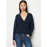V-Neck-Cardigan relaxed cropped von Marc O'Polo