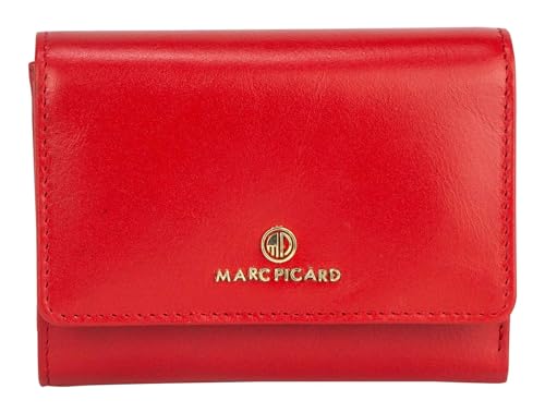 Marc Picard Leder Geldbörse Firenze Wallet with Flap Red rot Marc Picard Leder Geldbörse Firenze Wallet with Flap Red rot von Marc Picard