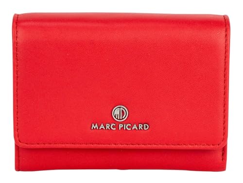 Marc Picard Leder Geldbörse Maremma Wallet with Flap Lychee rot Marc Picard Leder Geldbörse Maremma Wallet with Flap Lychee rot von Marc Picard