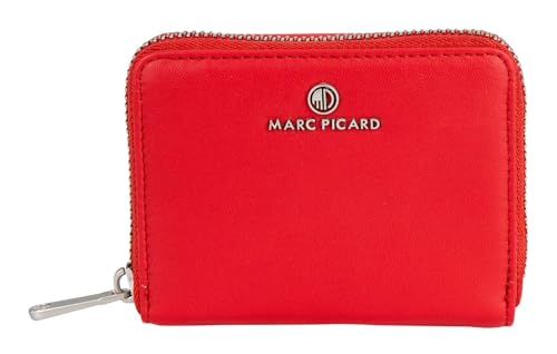 Marc Picard Leder Geldbörse Maremma Zip Wallet Lychee rot von Marc Picard