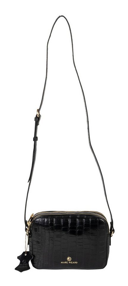 Marc Picard Umhängetasche Shoulder Bag, aus echtem Rindsleder von Marc Picard