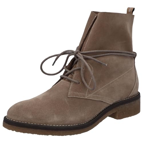 Marc Shoes Damen casual Boots Nubuk medium Fußbett: nicht herausnehmbar 39,0 Cow Suede fango von Marc Shoes