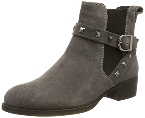 Marc Shoes Damen casual Stiefelette Nubuk medium Fußbett: nicht herausnehmbar 41,0 Cow Suede grey von Marc Shoes