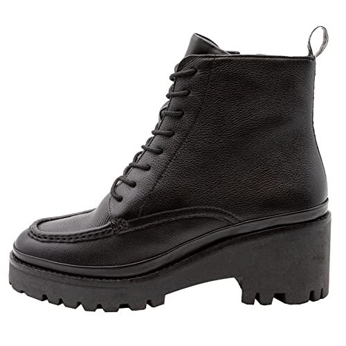 Marc Shoes Damen Chloe Mode-Stiefel, Leather Black, 37 EU von Marc Shoes