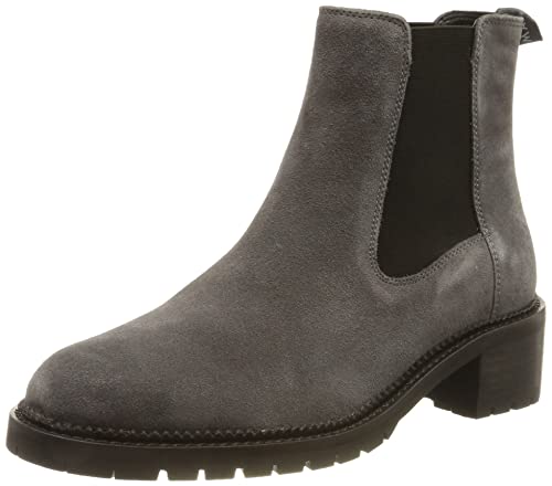 Marc Shoes Damen casual Boots Nubuk medium Fußbett: nicht herausnehmbar 36,0 Cow Suede grey von Marc Shoes