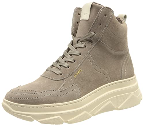 Marc Shoes Damen casual Boots Nubuk medium Fußbett: herausnehmbar 39,0 Cow Suede taupe von Marc Shoes