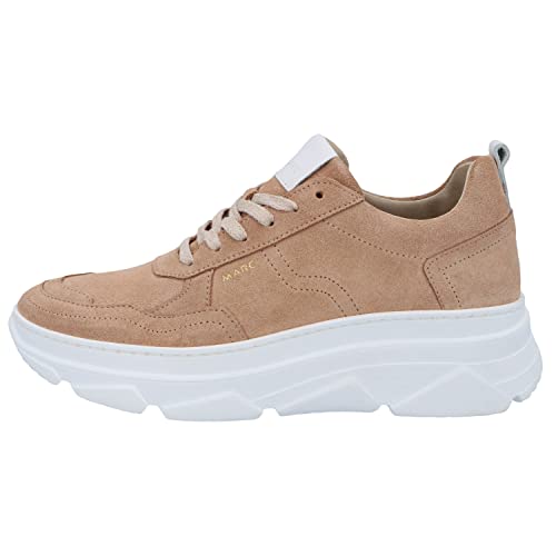 Marc Shoes Damen Casual Halbschuh Nubuk medium Fußbett: herausnehmbar 40,0 Cow Suede beige von Marc Shoes