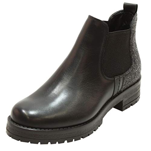 Marc Shoes Melissa, Damen Chelsea Boots, Schwarz (Black-Grey), 37 EU (4 UK) von Marc Shoes