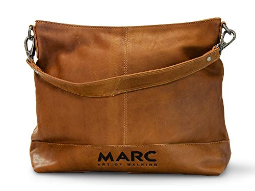 Marc Shoes Damen Zürich Henkeltasche Braun (Leather Cognac) von Marc Shoes