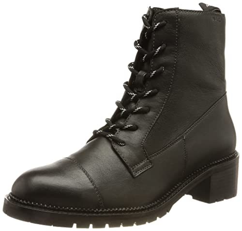 Marc Shoes Damen casual Boots Nubuk medium Fußbett: nicht herausnehmbar 37,0 Leather black von Marc Shoes