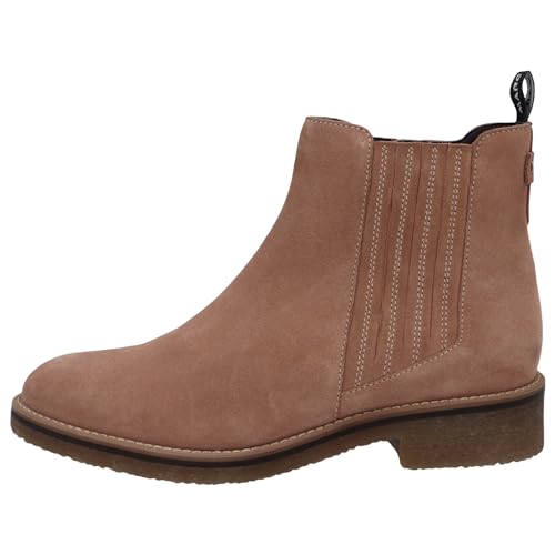 Marc Shoes Damen casual Boots Nubuk medium Fußbett: nicht herausnehmbar 41,0 Cow Suede sesamo von Marc Shoes