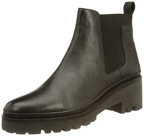 Marc Shoes Damen casual Boots Nubuk medium Fußbett: nicht herausnehmbar 41,0 Leather black von Marc Shoes