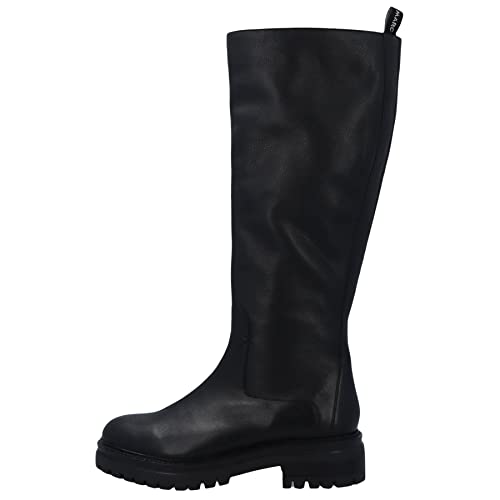 Marc Shoes Damen casual Stiefel Nubuk medium Fußbett: nicht herausnehmbar 40,0 Leather black von Marc Shoes