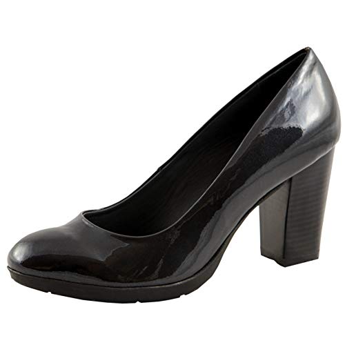 Marc Shoes Dilara, Damen Pumps, Schwarz (Sheep Venus Black 00875), 41 EU (7.5 UK) von Marc Shoes