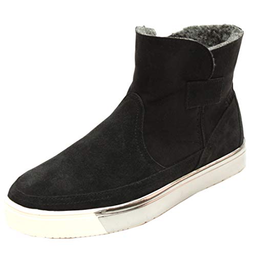 Marc Shoes Fabienne, Damen Chelsea Boots, Schwarz (Cow Suede Velo Black 00433), 36 EU (3.5 UK) von Marc Shoes