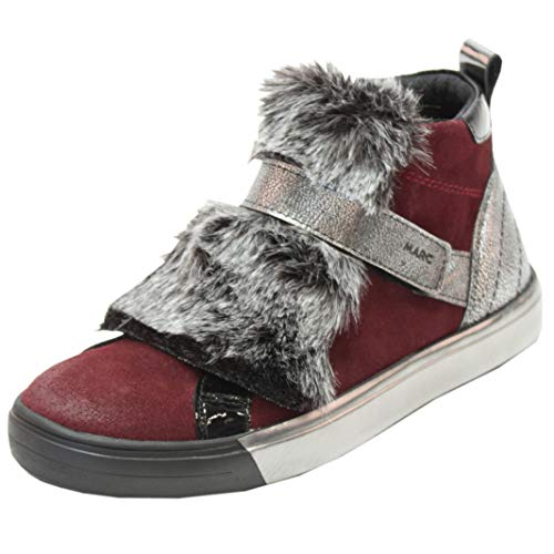 Marc Shoes Fabienne, Damen Chukka Boots, Rot (Cow Suede-Metallic-Verniz Bord 00440), 37 EU (4/4.5 UK) von Marc Shoes