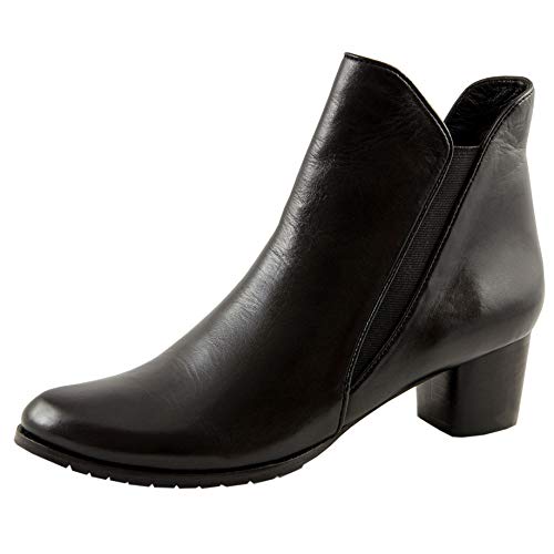 Marc Shoes Giulia, Damen Stiefeletten, Schwarz (Cow Ox Milled Black 00715), 38 EU (5 UK) von Marc Shoes