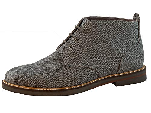 Marc Shoes Herren casual Stiefelette Textil medium Fußbett: herausnehmbar 43,0 Canvas grey von Marc Shoes