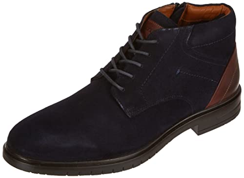 Marc Shoes Herren casual Boots Nubuk medium Fußbett: nicht herausnehmbar 40,0 Cow Suede navy von Marc Shoes