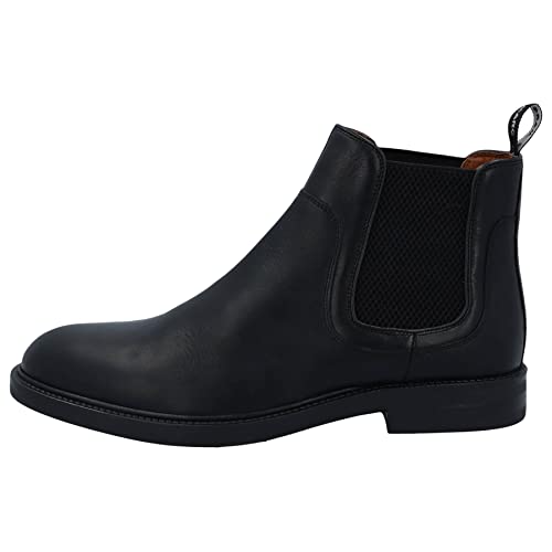 Marc Shoes Herren casual Boots Nubuk medium Fußbett: nicht herausnehmbar 42,0 Leather black von Marc Shoes