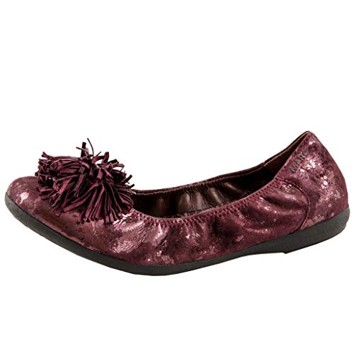 Marc Shoes Janine, Damen Geschlossene Ballerinas, Rot (Sheep Mirage Bordo 00830), 37 EU (4 UK) von Marc Shoes