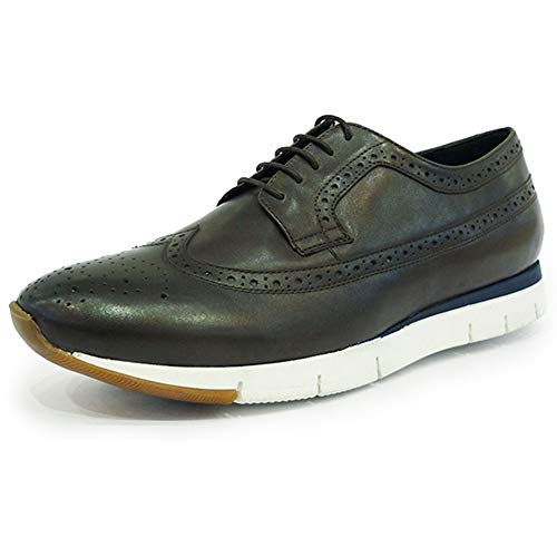 Marc Shoes Luca, Herren Sneaker, Grau (Cow Crust Grey 00190), 45 EU (10.5 UK) von Marc Shoes