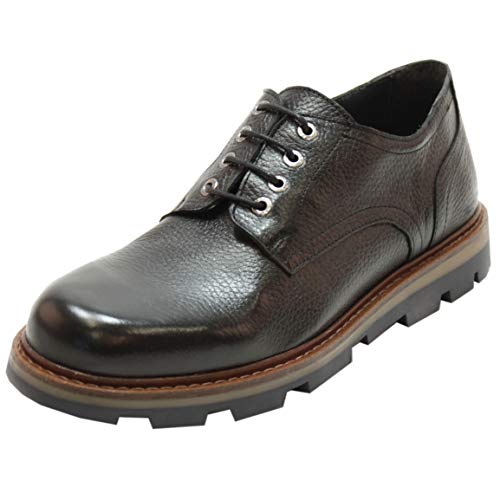 Marc Shoes Tommy, Herren Derbys, Schwarz (Panama Black 00494), 45 EU (10/10.5 UK) von Marc Shoes