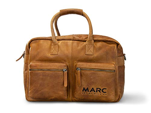 Marc Shoes Unisex-Erwachsene Harvard Henkeltasche Braun (Leather Cognac) von Marc Shoes